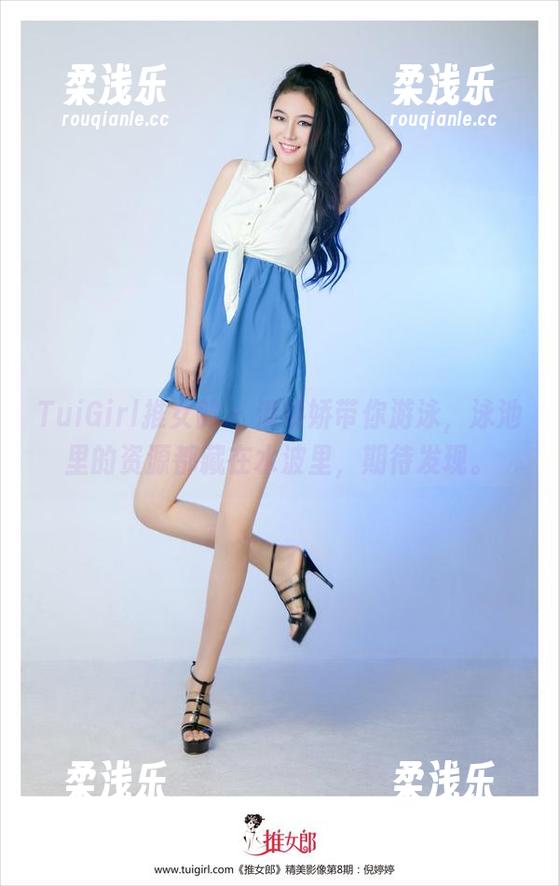 TuiGirl推女郎 - 潘娇娇带你游泳，泳池里的资源都藏在水波里，期待发现。